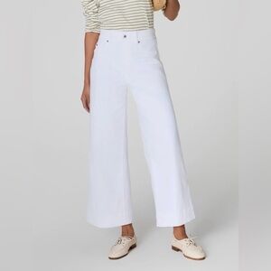 SPANX White Flare & Wide Leg Jeans